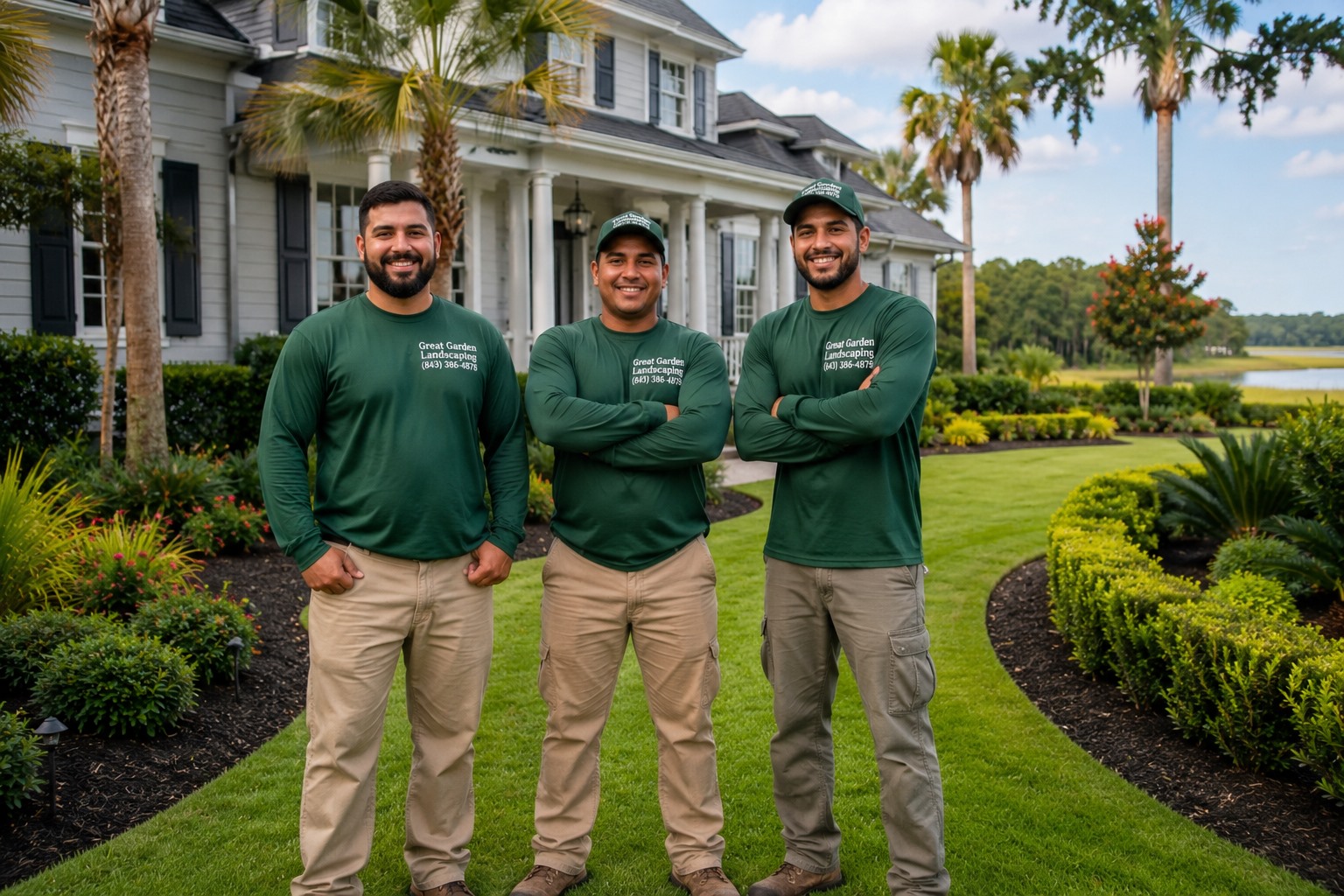 Great Garden Landscaping team in Johns Island SC