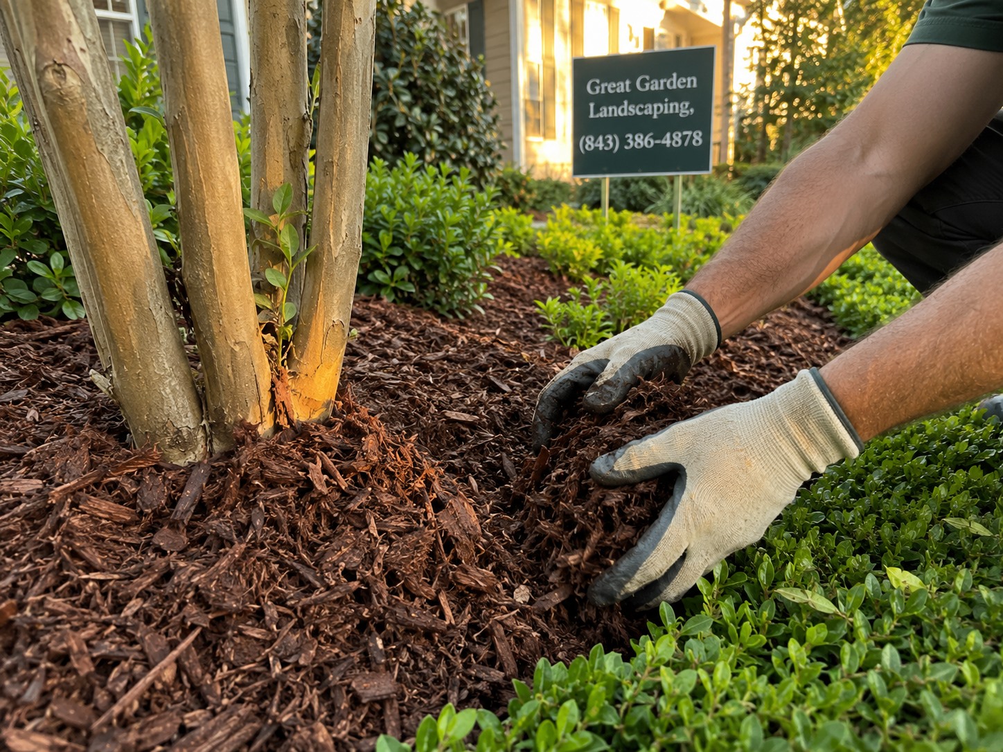 Mulching service Johns Island SC
